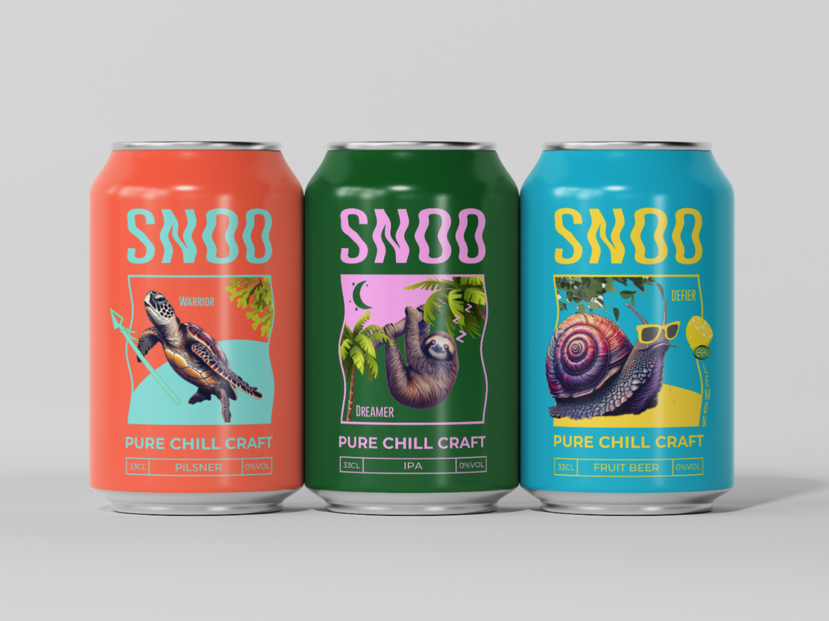 Non Alcoholic beer branding