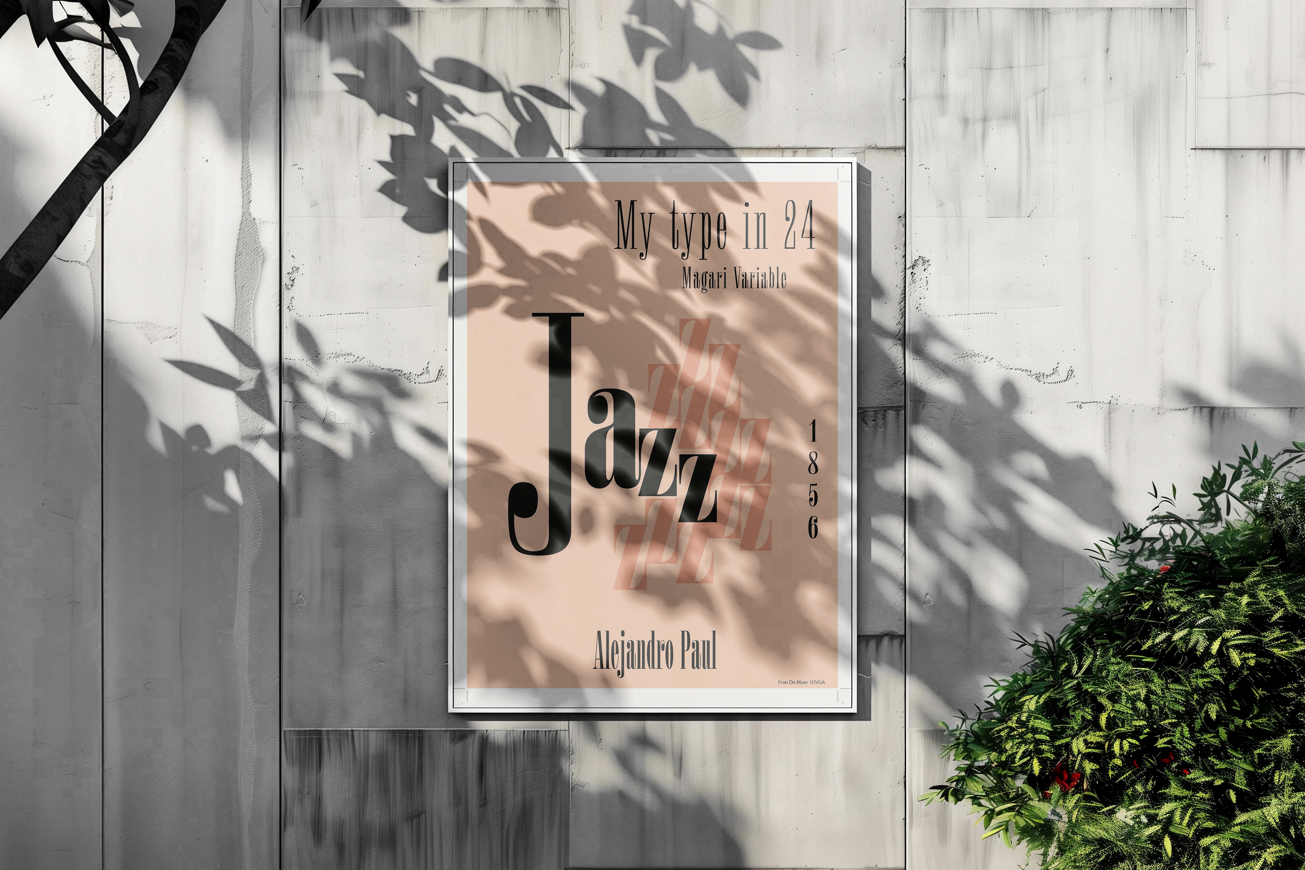 Typografische poster