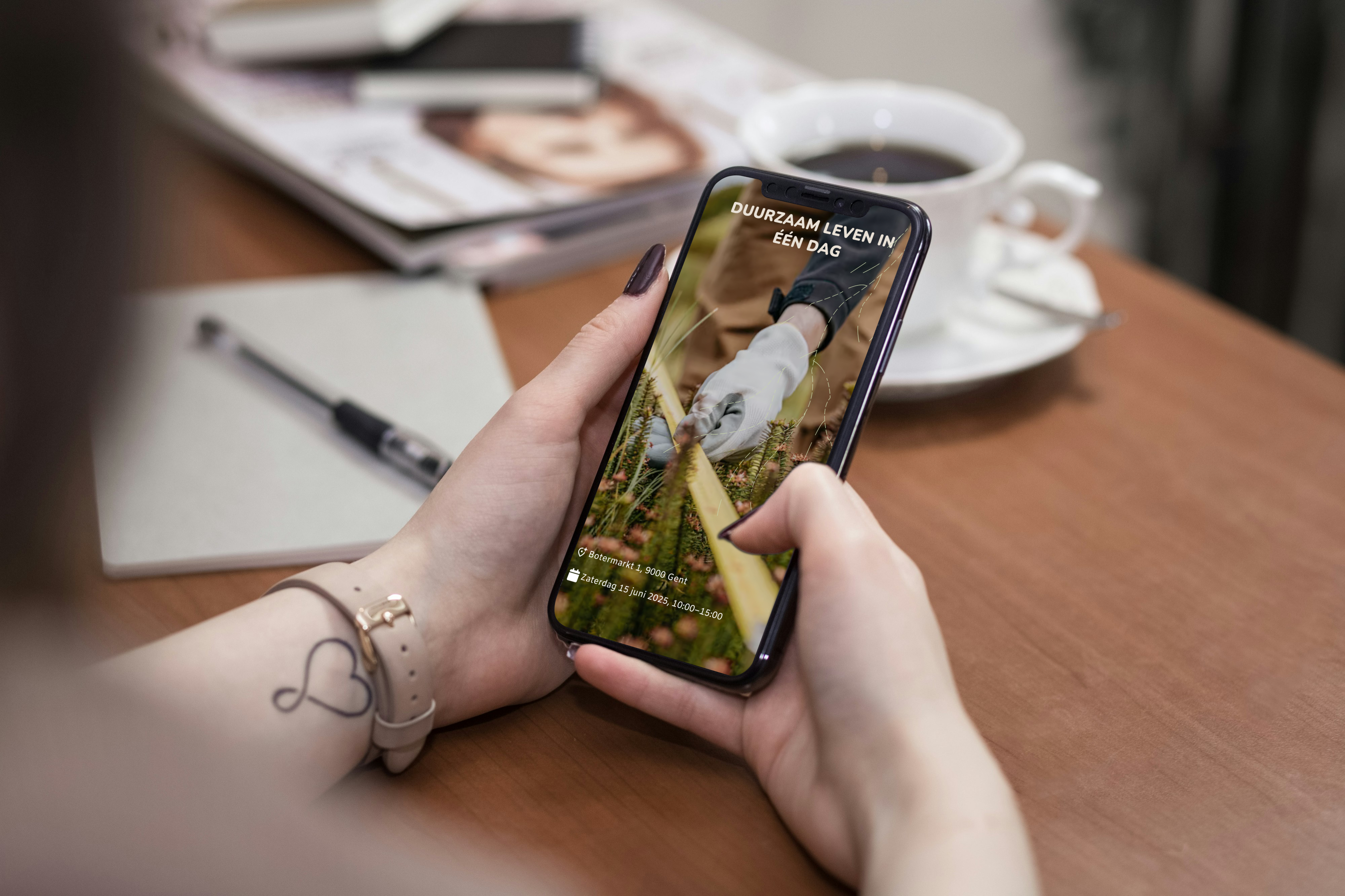 Mockup instaverhaal