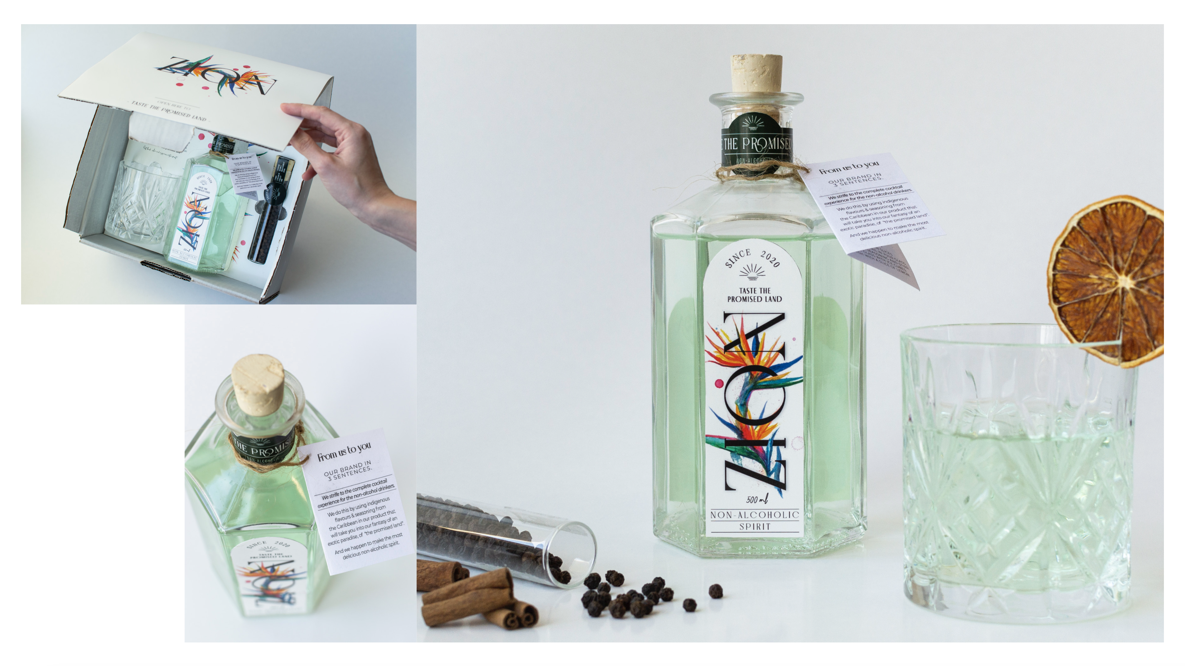 Packaging design + Zion of Zamas