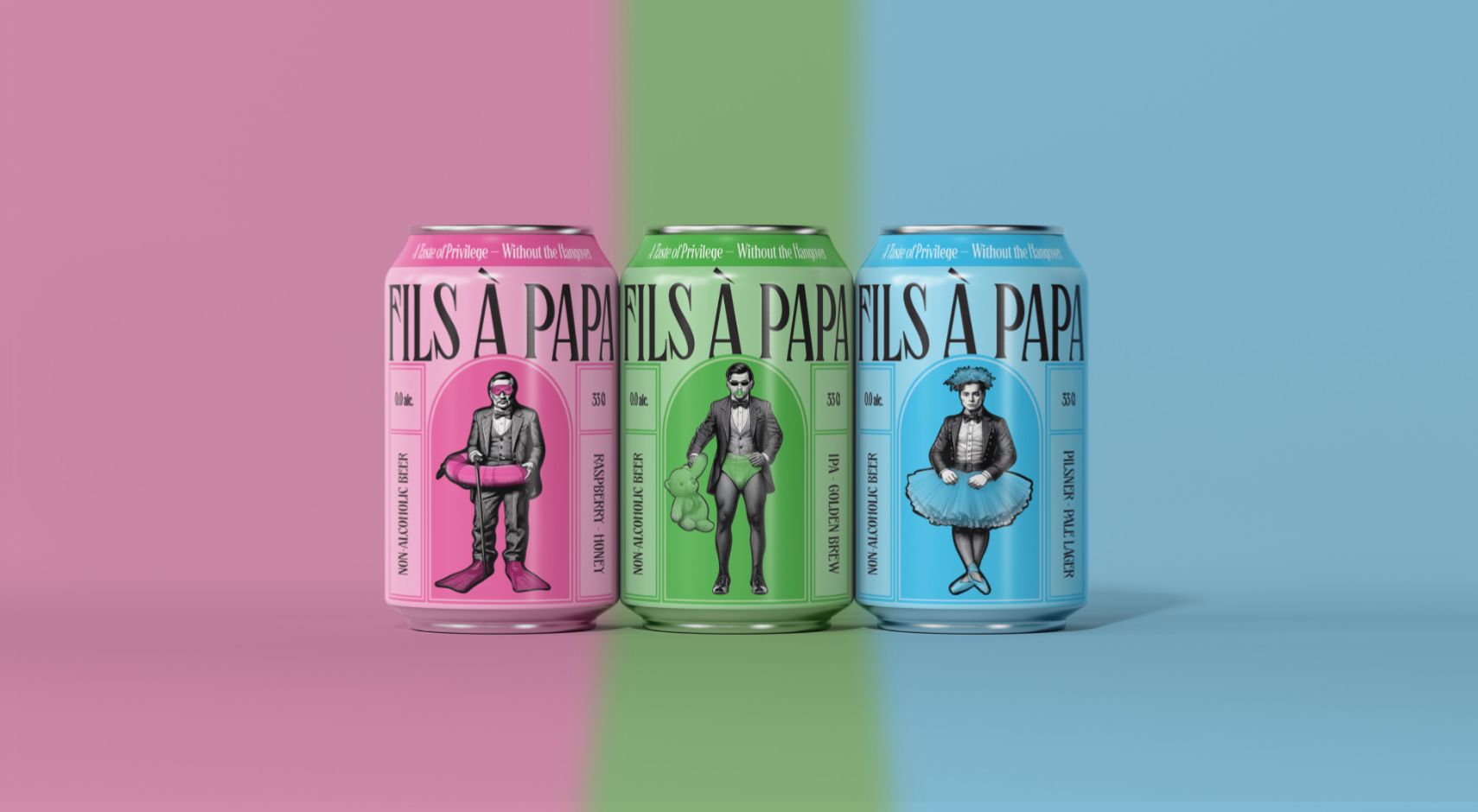 Non Alcoholic beer branding