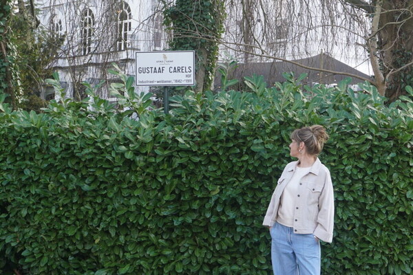 Muzikante Isolde Lasoen woont in een kasteeltuin