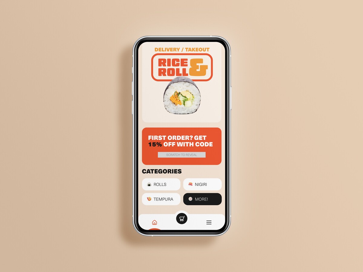 Food App design