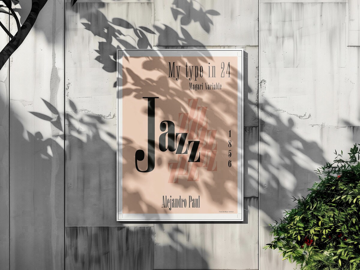 Typografische poster