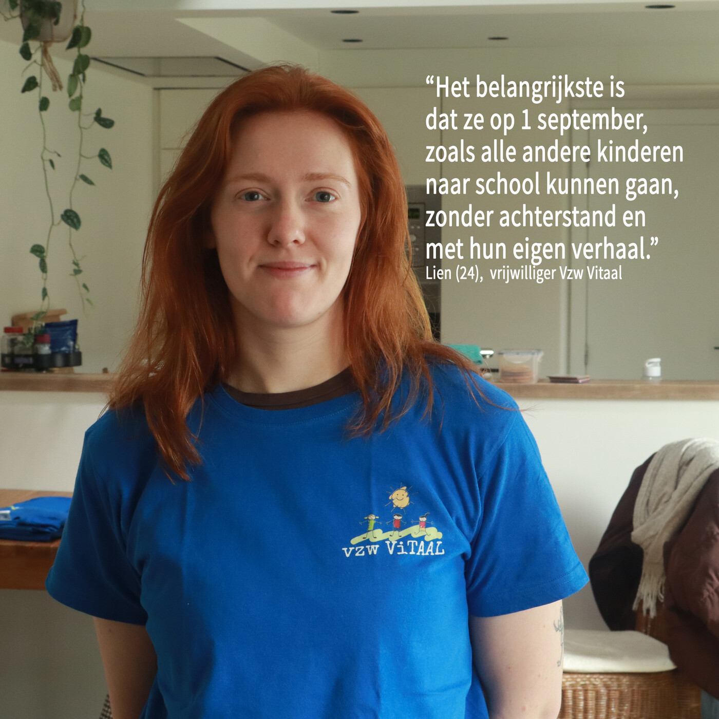 Lien, vrijwilliger vzw Vitaal