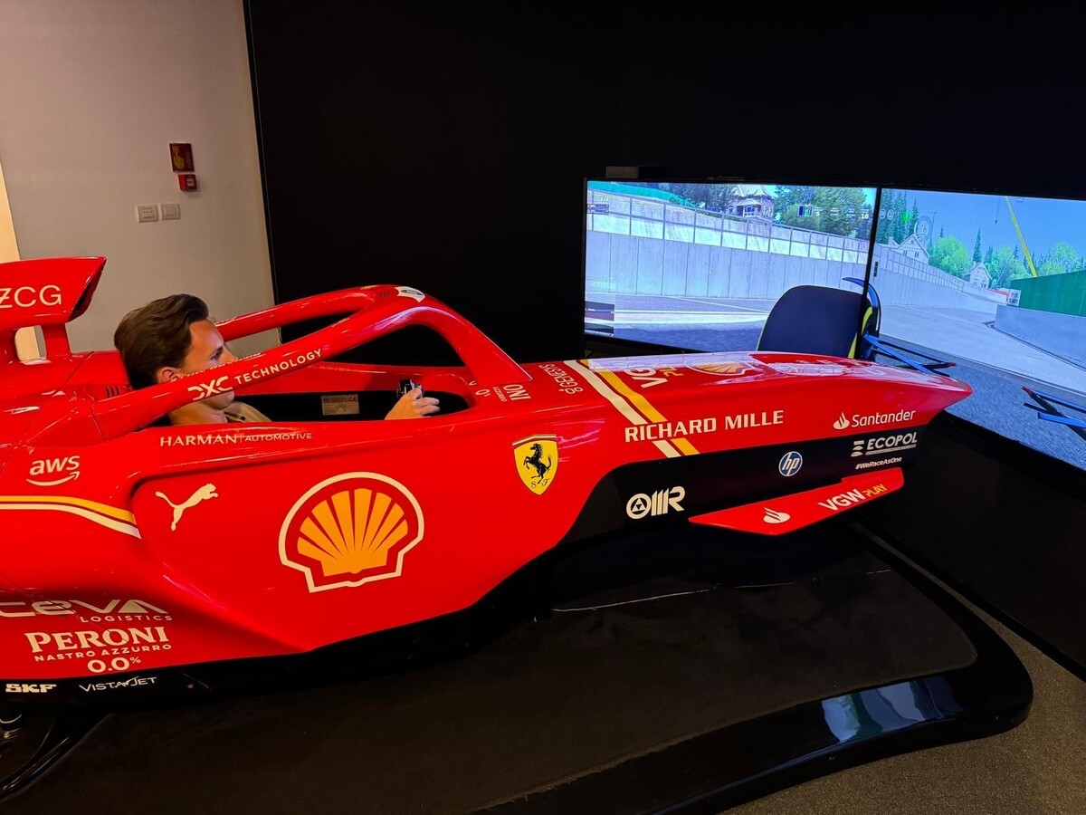 Simracen als opstap naar het echte circuit voor Nicolas Gabriëls: “Veel simracers hebben de droom om ooit in het echt te racen”