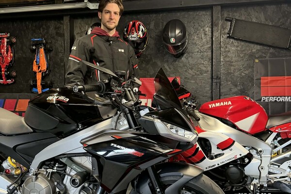 Yaïts Belmans: "Vanaf dat ik mijn motorkleren aandoe, begint er al een beetje spanning te komen"