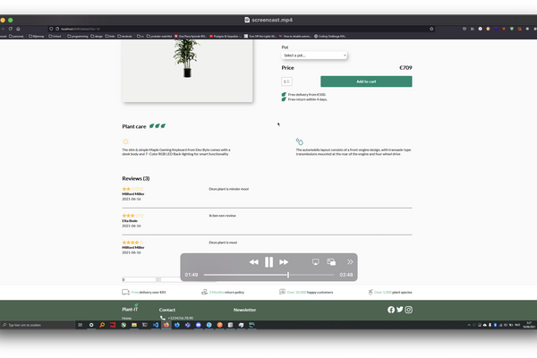 Webshop planten