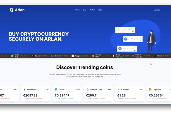 Webshop crypto