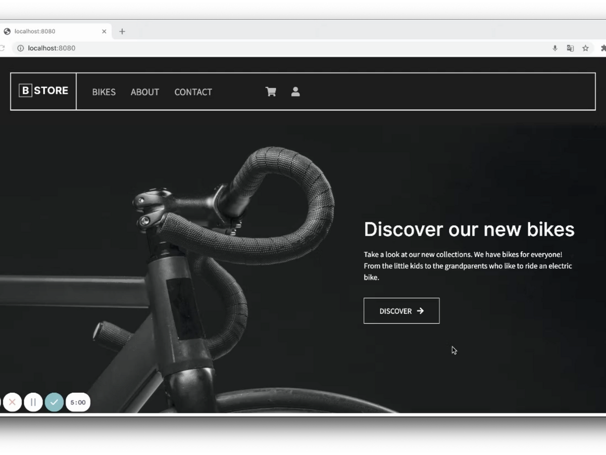 Webshop bikes