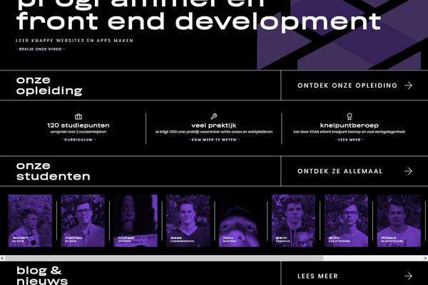 Graduaat Programmeren Platform Cloud