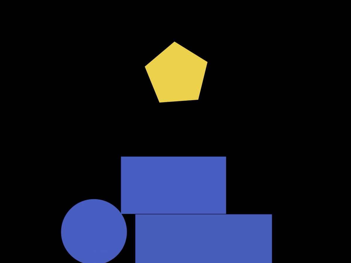 Motion graphics met vormen