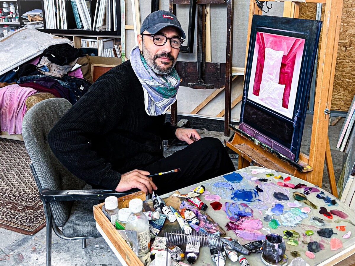 Iraqi painter Hamdan Saray: “Art is also a way of showing the horror in this world”